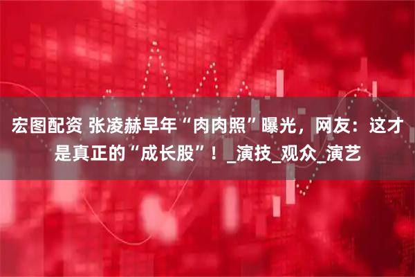 宏图配资 张凌赫早年“肉肉照”曝光，网友：这才是真正的“成长股”！_演技_观众_演艺