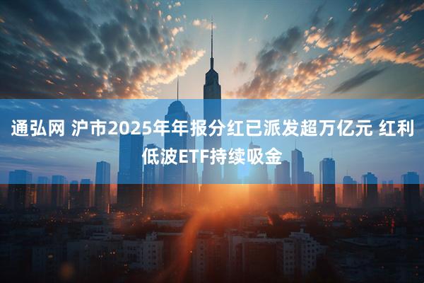 通弘网 沪市2025年年报分红已派发超万亿元 红利低波ETF持续吸金